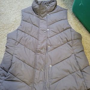 Large puffy vest